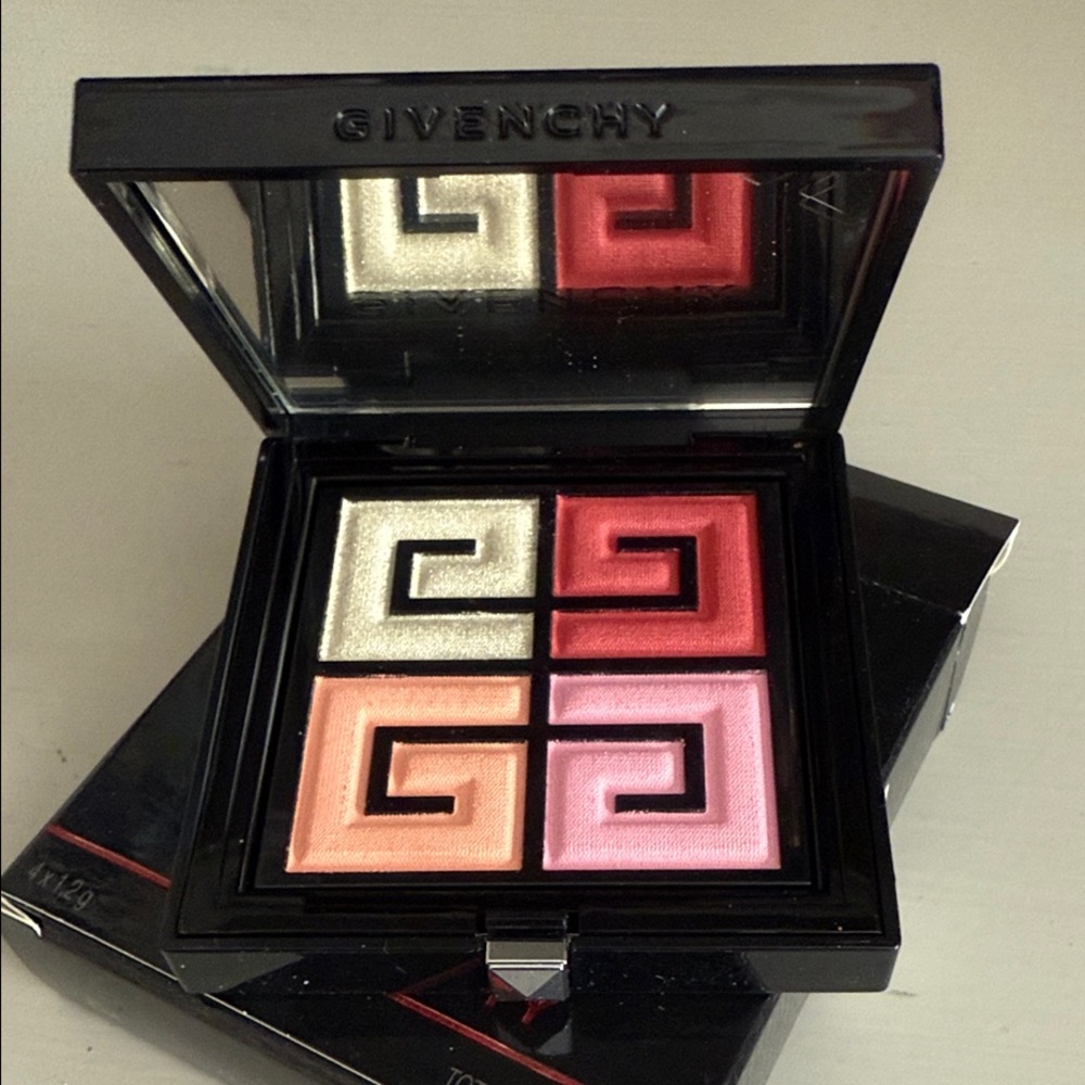 Givenchy Limited Edition Quad - Gold, Pink, Red, Orange